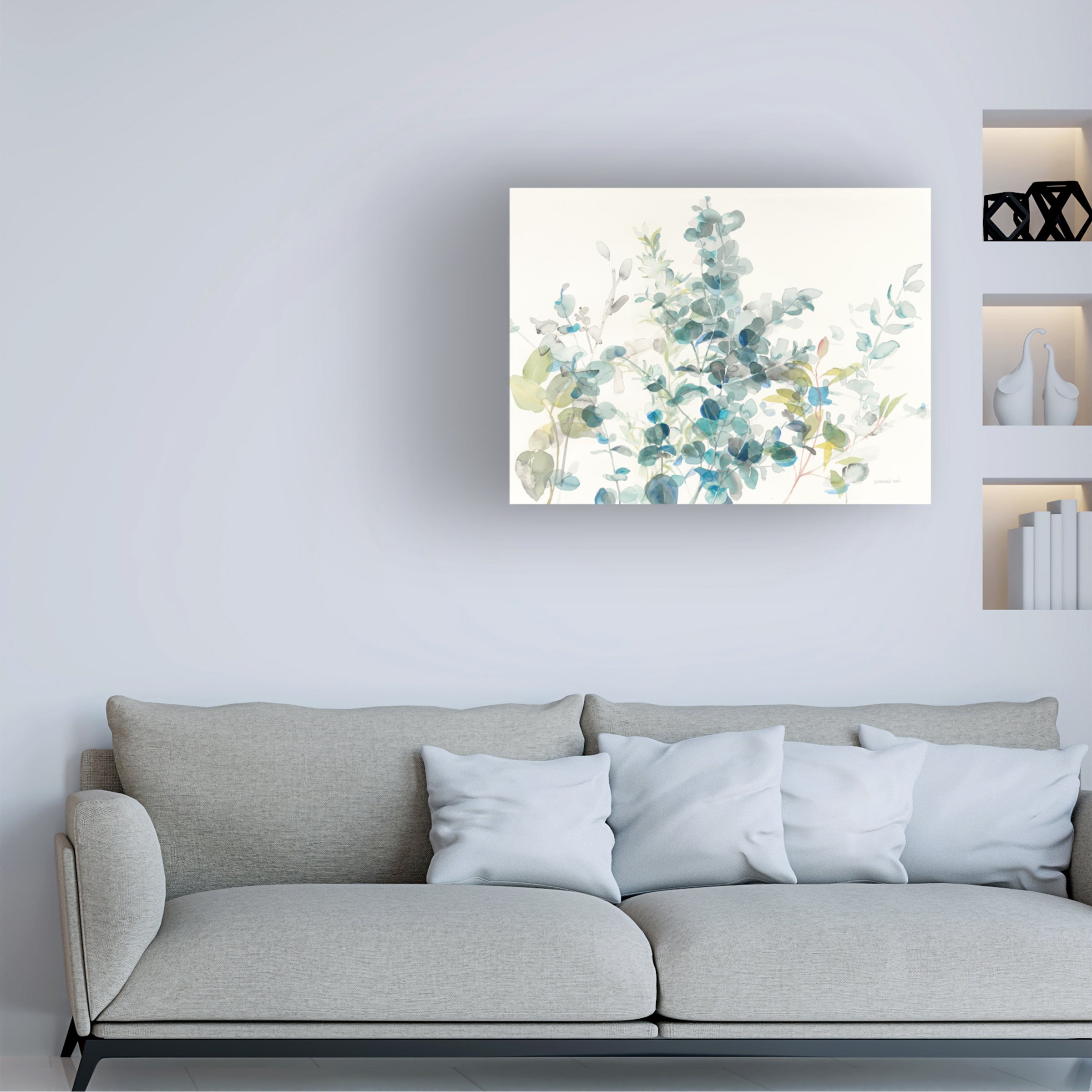 Trademark Fine Art 'Eucalyptus I' Canvas Art by Danhui Nai