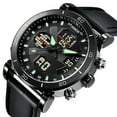 thumbnail image 2 of PPgejGEK Watches for Men Men Fashion Sports Watch Quartz Digital LED Casual Watches Festival Gift, 2 of 7
