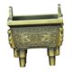 thumbnail image 3 of Soporte para varillas de incienso de estilo Retro chino perfecl decoración de mesa compacta 5,1 x 3,8 x 5,1 cm Color Bronce, 3 of 8