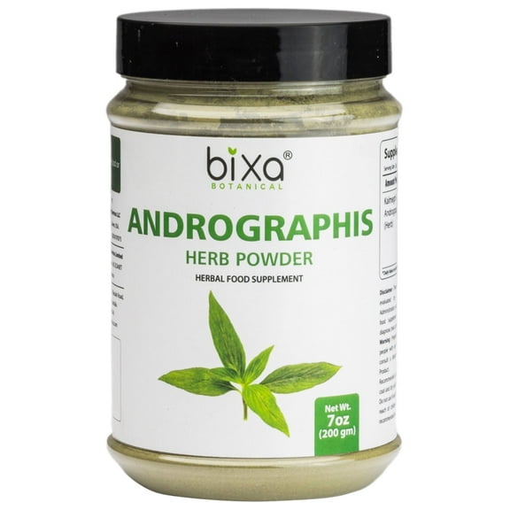 Bixa Botanical Andrographis Paniculata Powder 200 Gm (Kalmegh / Andrographis)