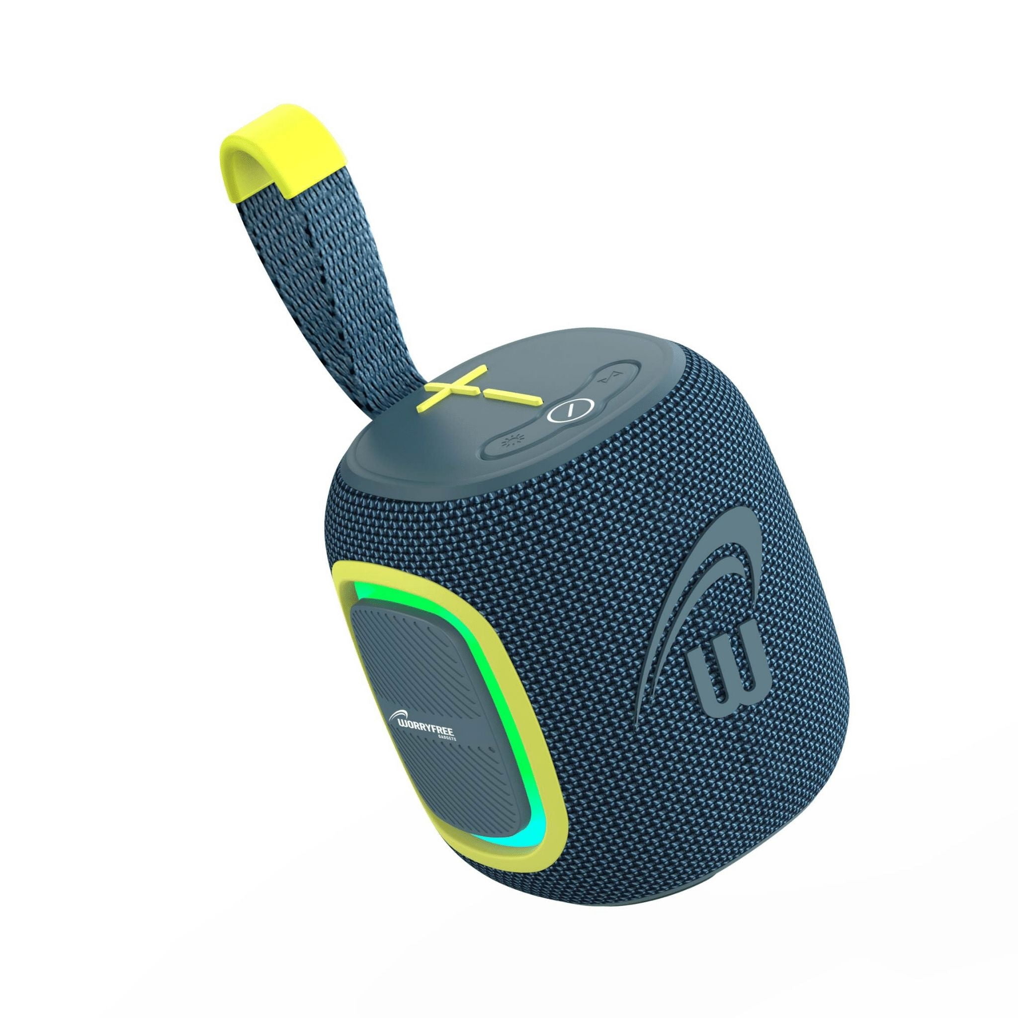 WorryFree Gadgets 5W Waterproof Portable Bluetooth Speaker, Black