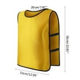 thumbnail image 2 of Children Kid Team Sports Football Soccer Training Pinnies Jerseys Train Bib Vest, 2 of 2