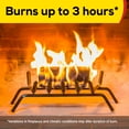 thumbnail image 5 of Duraflame 4.5 lb Firelog 3-Pack, 3 Hour Burn, Indoor/Outdoor Use, 5 of 12