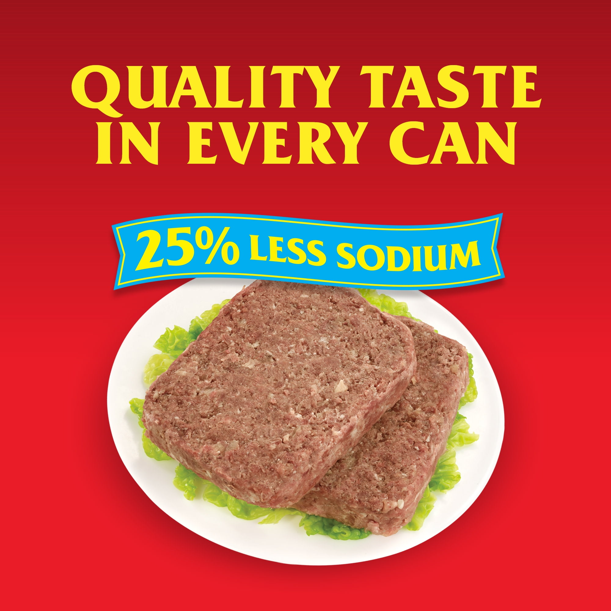 (2 pack) Libby's Corned Beef, 14g Protein Per Serving, Canned Meat, 25% Less Sodium, 12 oz. Can