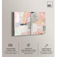 thumbnail image 2 of Blush Oasis Minimalist 2 Panel Set Acrylic Print Living Room Wall Art by Art Remedy, Ready to Hang, 10 x 15, 2 of 6