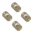 thumbnail image 5 of Wosthever Paquete de 4 poleas adhesivas, rueda autoadhesiva de 360 grados, caja de almacenamiento de plástico, cubo deslizante, rueda de Tipo 2 10Conjunto, 5 of 5
