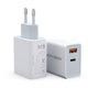 thumbnail image 1 of Cargador rápido KEYSION PD, cargador de carga rápida 3,0 USB Dual de 18W para iPhone 13 12 11, adaptador de cargador de teléfono móvil Samsung Xiaomi Tan Jianjun unisex, 1 of 2