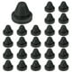 thumbnail image 1 of Uxcell 25-Packs Tapones de Silicona, Tapones de Agujeros de Bloqueo a Presión para Agujeros de 7-8 mm, Tapones de Goma para Agujeros Redondos, Tapones de Sellado Impermeables [Negro], 1 of 1