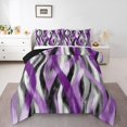 thumbnail image 1 of Erosebridal Geometric Stripe Bedding Twin Comforter Set,Abstract Artwork Down Comforter,Geometry Lines Decor,Reversible,Lightweight,2-Piece, 1 of 7