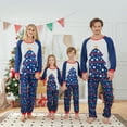 thumbnail image 2 of Christmas Family Pajamas Tree Print Matching Matching Sets Holiday Sleepwear Sets, 2 of 7