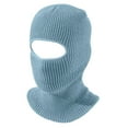 thumbnail image 2 of YDDIAN Winter Balaclava Ski Mask Warm Knitted Full Face Cover for Men and Women Outdoor Sports Cycling Sky Blue One Size Fits Most, 2 of 3