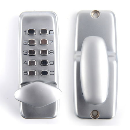 10code Machinery Code Keyless Digital Keypad Password Security Entry Door