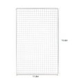 thumbnail image 2 of 11.8x15.8In Non Stick Grill Mat,Durable Charcoal BBQ Screen Grille Grid Mesh,2Pcs Silver Camping Accessories for Home,Picnics,Camping, 2 of 6