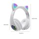 thumbnail image 4 of Monstrate Auriculares con orejas de gato con micrófono Bluetooth 5,0, auriculares inalámbricos con cancelación de ruido RGB, Gamer, adultos, niños y Cables de audio/vídeo No.02, 4 of 8