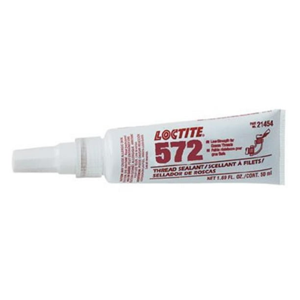 LOCTITE 231115 Low Strength Thread Sealant,50mL,White 572(TM) Walmart
