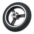 thumbnail image 2 of Neumático de repuesto de goma antideslizante para patinete eléctrico Kugoo M4, color azul, 2 of 14
