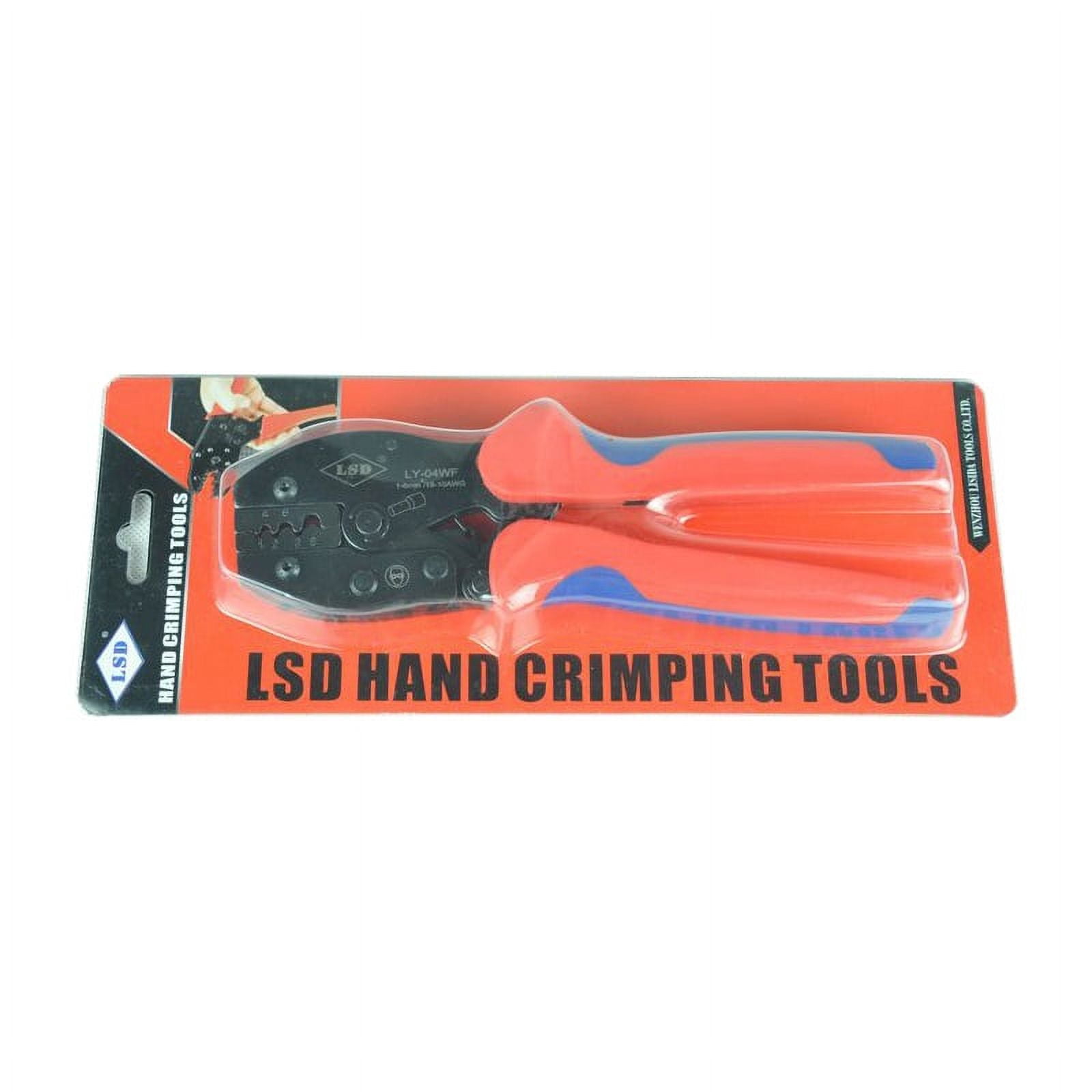 Crimping Pliers for Wire End Ferrules 1.0-6mm², 17-10AWG Crimping Hand Tools ,Durability That Lasts
