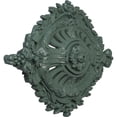 thumbnail image 3 of 35 7/8"W x 22 1/2"H x 4 3/8"P Antonio Ceiling Medallion, Hand-Painted Cloud Burst, 3 of 6