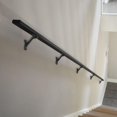 thumbnail image 4 of Soporte para barandilla khtumeware negro mate, paquete de 6 unidades, 7,62 cm, 4 of 5