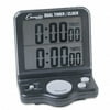 Champion Sport Dual Timer Stop Watch - 1 Day - Desktop, Wall Mountable - For Sports - Black (dc100_40)
