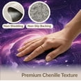 thumbnail image 6 of ODIKA 6'x9' Washable Area Rug Easy Care, Non-Shedding, Galaxy Watercolor Nebula Dreamy Cosmic Constellation Purple Starry Refined for Queen Size Bedroom Under Bed Master Suite, 6 of 7