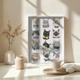 thumbnail image 4 of Cats In Bow Tie Framed Art Modern Wall Decor, 4 of 15