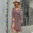 thumbnail image 3 of Dresses for Women Maxi Dress Long Dress Stand-Alone Leisure Holiday Style, 3 of 6