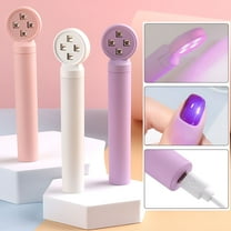HIBIBUD Portable Handheld Nail Polish Light – Mini UV LED Phototherapy Pen for Fast Nail Curing, Timed Charging Stick, Compact Nail Dryer for Travel, Manicure and Pedicure Use