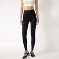 thumbnail image 3 of Women's Seamless High Waist Leggings with Compression Fit and Ultra-Smooth Second Skin Feel - Medium, Black, 3 of 6