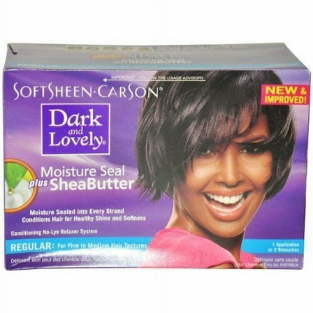 Dark & Lovely No-Lye Conditioning Relaxer System, Regular Pack of 3