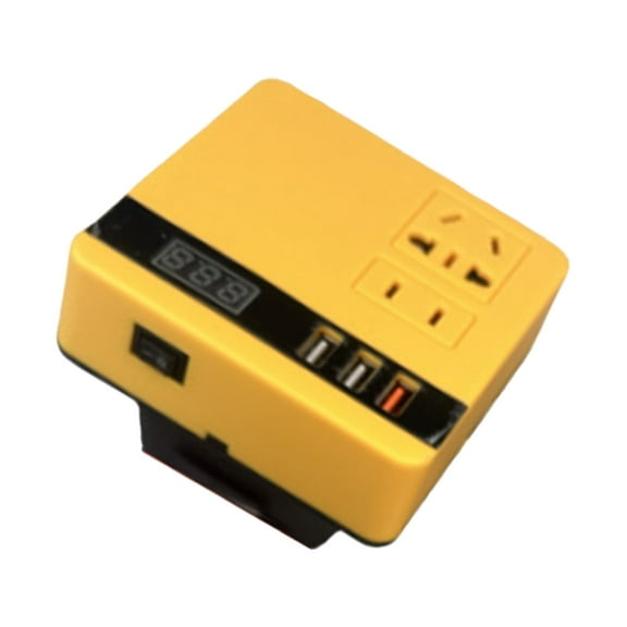 WINDLAND Lightweight Battery Power Outlet with overloading Protections Power Station Generator 21V to 220V Easy to Carrying