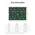 thumbnail image 2 of Throw Blanket for Couch Sofa and Bed, Dino Christmas Party Soft Plush Throw Blanket, Fuzzy Cuteness Comfy Warm Washable Flannel Blanket Throws for All Season, 2 of 8