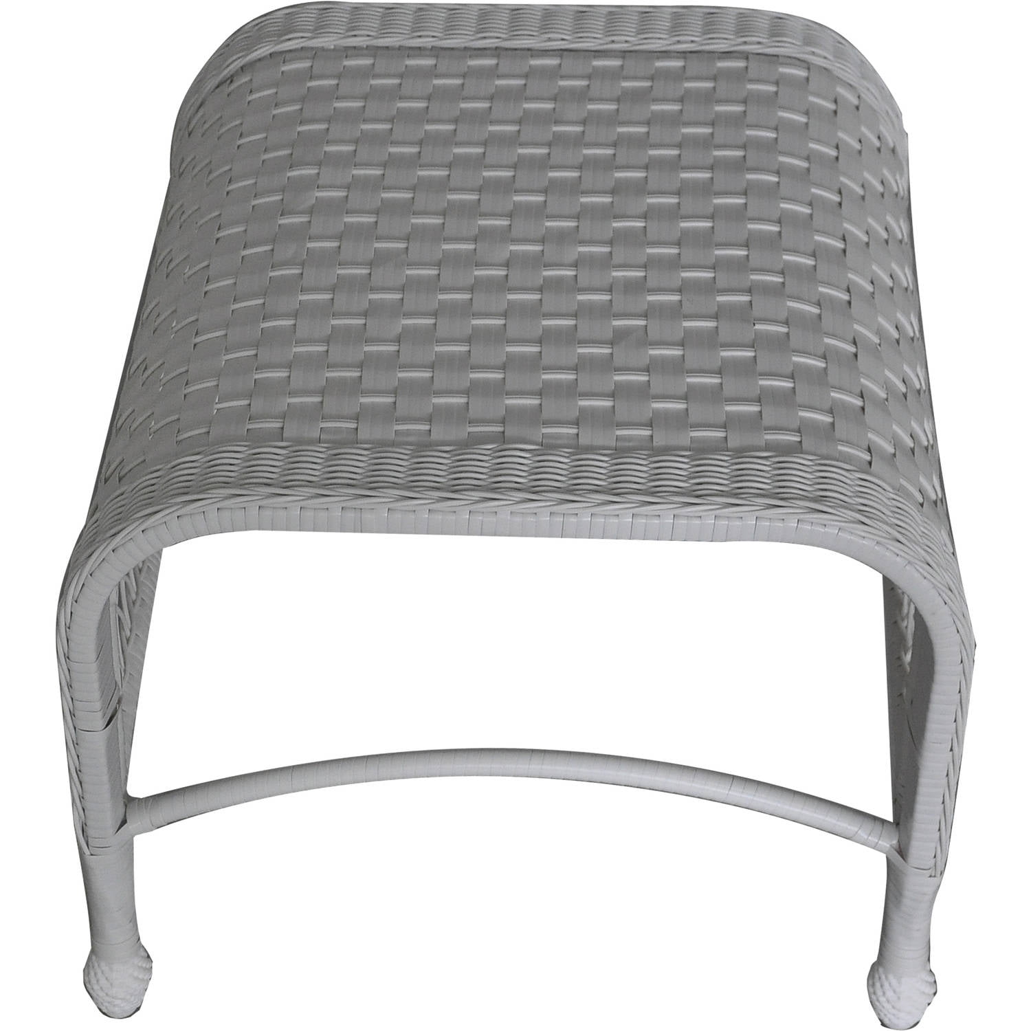 Mainstays steel on sale wicker ottoman