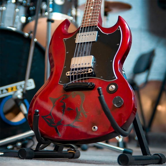 Niceauty Rotary Aluminum Guitar Volume Knob with Switch Function Black