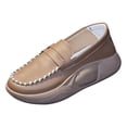 thumbnail image 2 of Chaussures Décontractées pour Femmes Confortables à Enfiler Chaussures Décontractées Mode Douce pour Marche Intérieure Extérieure Kaki 35, 2 of 8