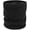 Black, variant on Neck Warmer Winter Knit Fleece Lined Neck Gaiter Heat Trapping Thermal Ski Tube Circle Loop Half Face Mask