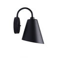 thumbnail image 2 of Craftmade Point Clear 1 Light Small Outdoor Lantern, Midnight, Wet Rated, ZA5004-MN, 2 of 10