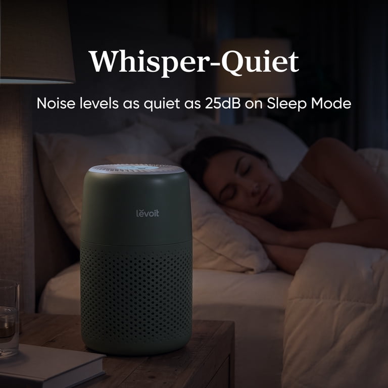Levoit Core Mini-P Air Purifier, Green, 255 Sq Ft photo 6