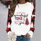 thumbnail image 2 of Gibobby Divertidas Sudaderas Navidad para mujer de manga larga con cuello Rojoondo Impreso Gibobby Womens Hoodies Navidad Holiday Fit Pullover Blusa (Blanco, S), 2 of 4