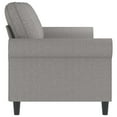 thumbnail image 3 of vidaXL Sofa Chair Living Room Accent Upholstered Chair with Armrest Fabric, 3 of 9