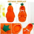 thumbnail image 4 of Ropa para perros Sudadera con capucha para perros Ropa de abrigo para perros Diseño con cordón para, 4 of 7