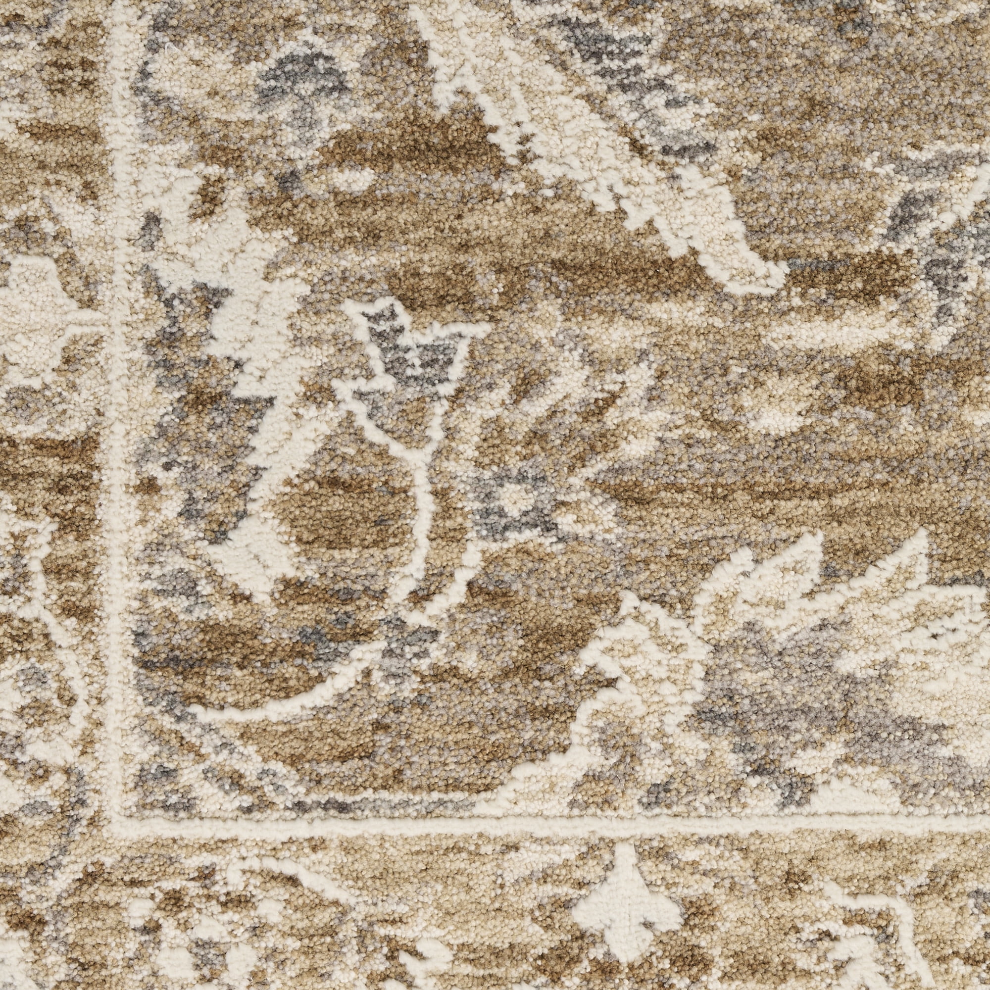 Nourison Harbor 5'3" x 7'6" Beige Vintage Indoor Rug