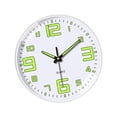 thumbnail image 1 of Reloj de pared con mecanismo silencioso para el hogar y la oficina , Grandes Números Blancos, 1 of 9