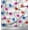 White, variant on Soimoi Black Cotton Duck Fabric Artistic Floral Printed Fabric 1 Yard 42 Inch Wide