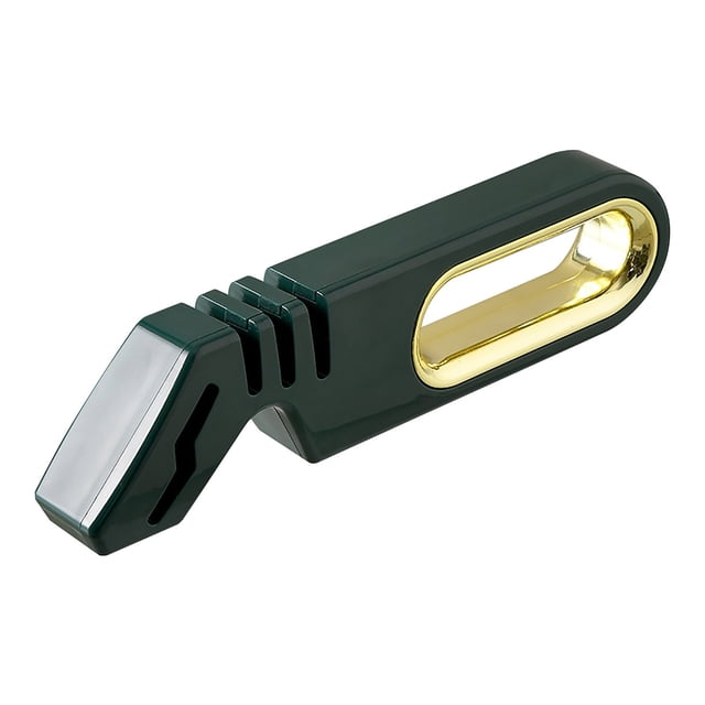 Kitchen Knife Sharpener,Knife Sharpener Stone Four-In-One Knife Sharpener Sharpening Stone Multi-Functional Manual Sharpener Sharpening Scissors Kitchen Knife Kitchen Tools