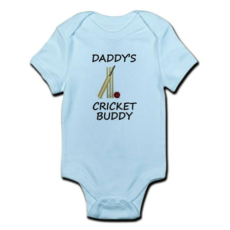 

CafePress - Daddys Cricket Buddy Body Suit - Baby Light Bodysuit