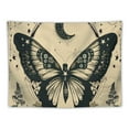 thumbnail image 5 of Shiartex Butterfly Tapestry Astrology Floral Tarot Tapestry for Bedroom Aesthetic Vertical Moth Beige Tapestry Wall Hanging Celestial Moon Phases Wall Tapestry for Bedroom Living Room Painting, 5 of 6