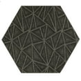 thumbnail image 1 of Furnish My Place Modern Indoor/Outdoor Commercial Solid Color Rug - Black, 3' Hexagon, Pet and Kids Friendly Rug. Made in USA, Area Rugs Great for Kids, Pets, Event, Wedding, 1 of 6