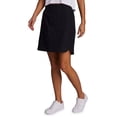 thumbnail image 4 of RBX Active Women's Golf/Tennis Woven Longer Length Flat Front Skort With Pockets, 4 of 4