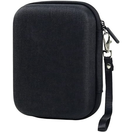 Epicgadget Fujifilm Instax Mini Evo Case - Hard Storage Travel Case Protective Camera Cover Bag with Hand Strap Portable Carrying Case for Fujifilm instax mini Evo Instant Camera (Black)